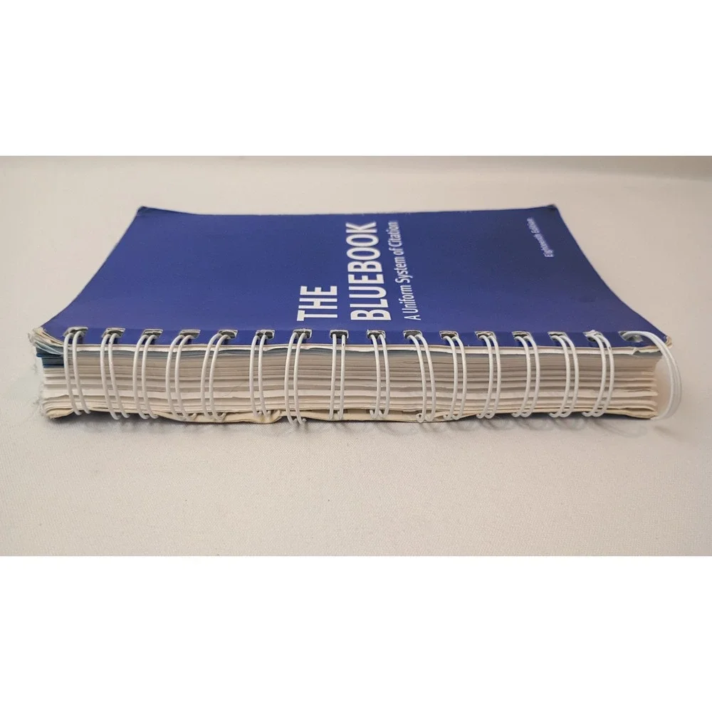 The Bluebook Uniform System of Citation 18th Edition Spiral Bound Paperback